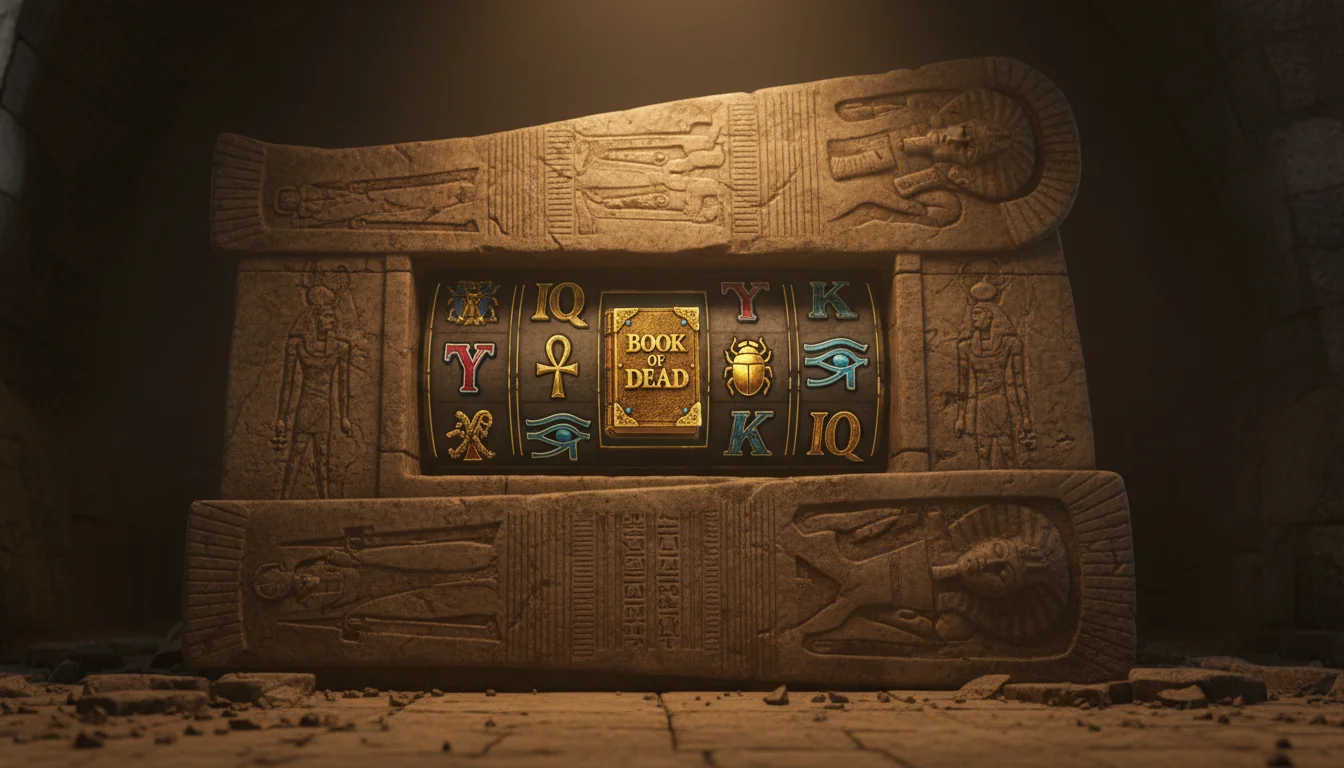 Book of Dead free spins expanding symbol